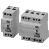 Residual current circuit breakers (RCCB) SIEMENS 5TJ7 series