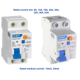Residual current operated circuit breaker (RCBO) CHINT NXBLE-63Y series