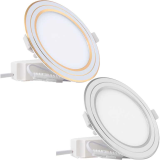 Đèn LED tròn gắn trần viền kim loại sang trọng RANGDONG PT05 series