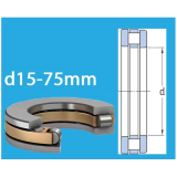 Single direction cylindrical roller thrust bearings, d15-75mm SKF Type 8