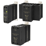 Single-phase top/bottom terminal solid state relay with integrated heatsink Autonics SRH1 series