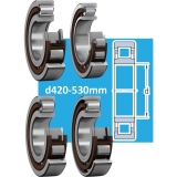 Ổ đũa một dãy không có vòng cách d420-530mm SKF Type N