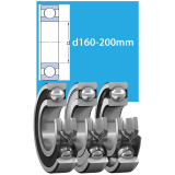 Bạc đạn cầu rãnh sâu đơn dãy d160-200mm SKF