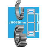 Ổ đũa một dãy không có vòng cách d360-560mm SKF Type N