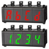 Bộ hiển thị kỹ thuật số LED 7 đoạn Autonics D1SA series