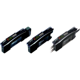 Smart fiber amplifier units Omron E3NX-MA series