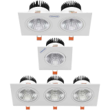 Đèn LED âm trần vuông ánh sáng tự nhiên PARAGON OLS series