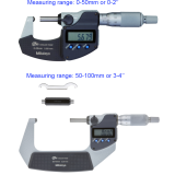 Panme đo ngoài điện tử đo ống Mitutoyo 395 series