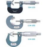 V-Anvil micrometers 3 flutes and 5 flutes  Mitutoyo 114 series