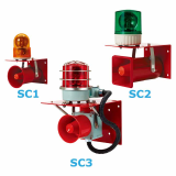 Warning light electric horn combinations QLight SC series