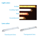 Waterproof LED light bars QLight QCML and QCMLC series