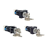 Ø16 Key selector switches (Unibody light-duty) IDEC A6 series