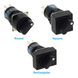 Ø16 selector switches IDEC A6 series