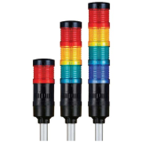 Đèn tầng LED đa chức năng tích hợp còi Ø50mm QLight QT50L-BZ series