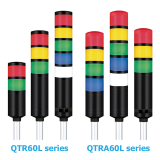 Đèn tầng LED sáng tĩnh/chớp nháy Ø60mm QLight QTR60L series