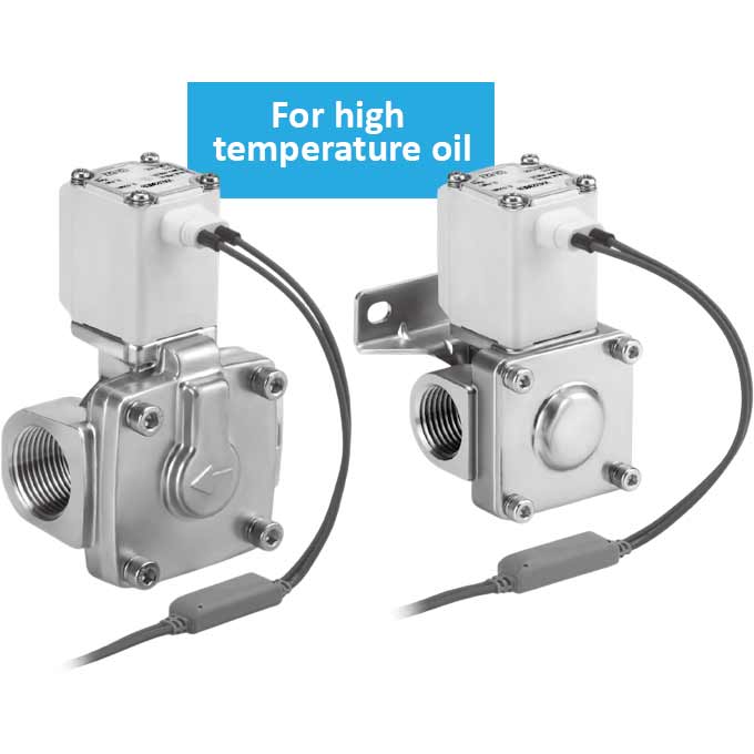 Van điều khiển on off cho dầu nóng