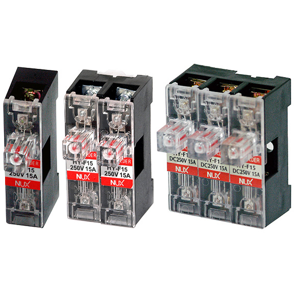 DIN rail fuse holder HANYOUNG HYF15 series