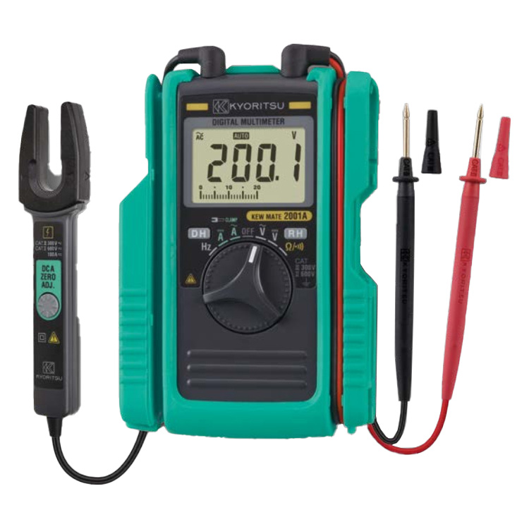Digital multimeters with ACDC clamp sensor KYORITSU KEWMATE 2001A