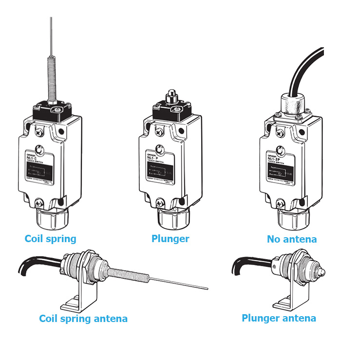 Limit touch switch Omron NL series NL2-C 5M