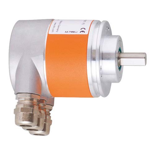 Absolute singleturn encoder with solid shaft IFM
