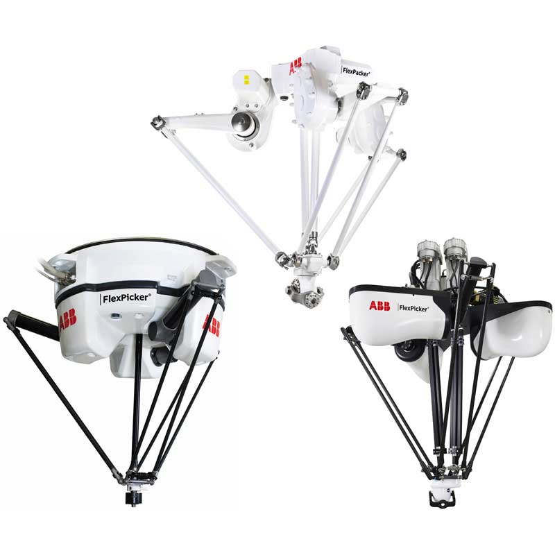 Robot delta gắp hàng 