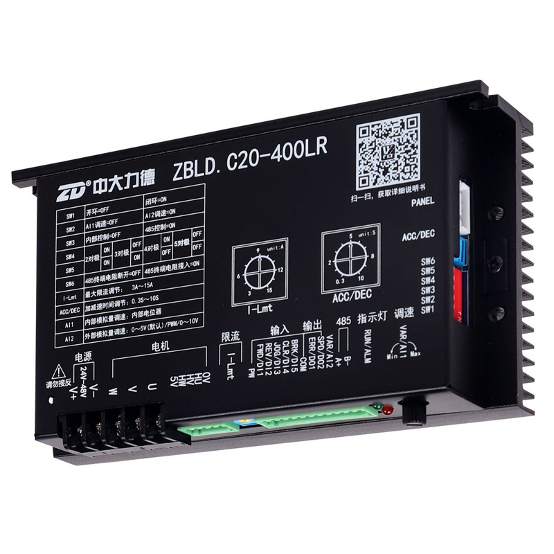 Motor driver for brushless DC motor control ZD