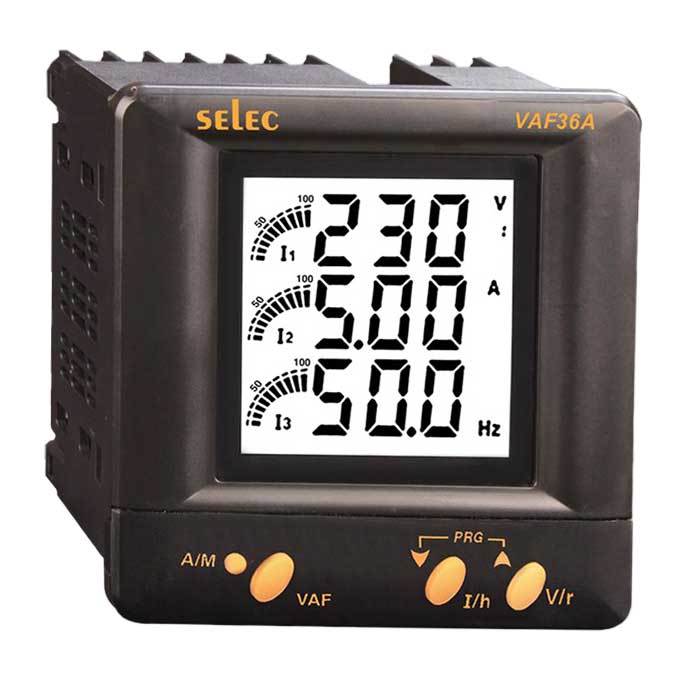 Đồng hồ đo điện áp, dòng điện, tần số SELEC
