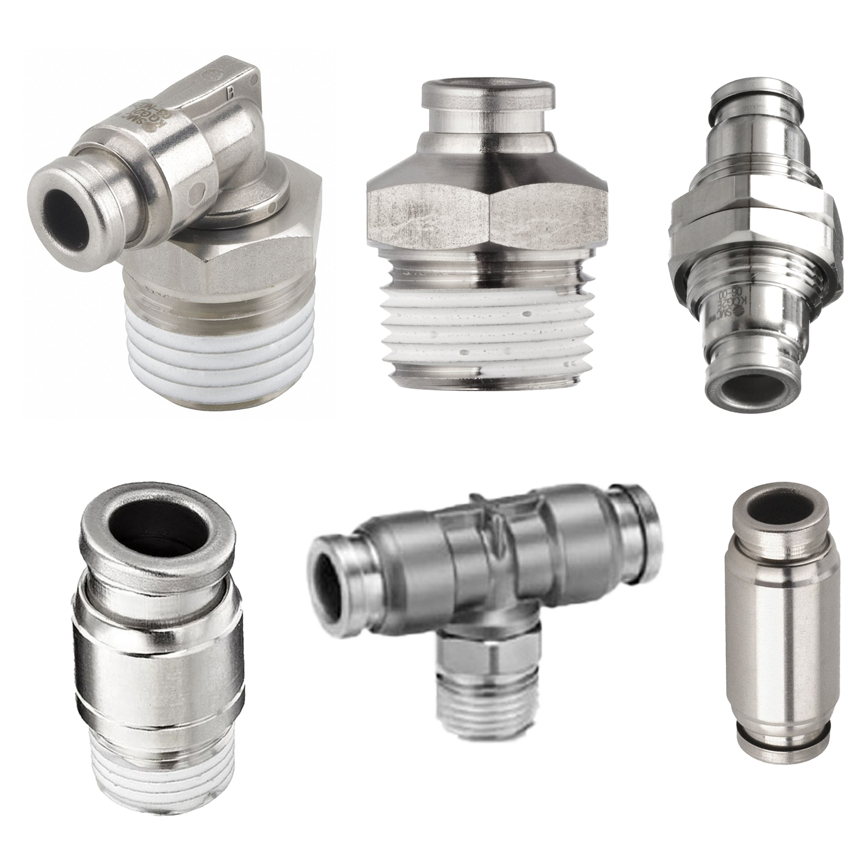 Metal Fittings (Applicable Tubing Metric Size, Connection