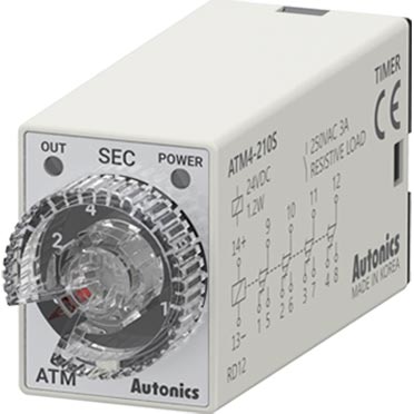 Miniature analog timers AUTONICS
