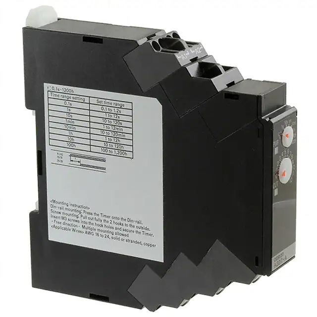 Power ON-delay Timer Omron H3DT-A Series H3DT-A2 AC/DC24-240