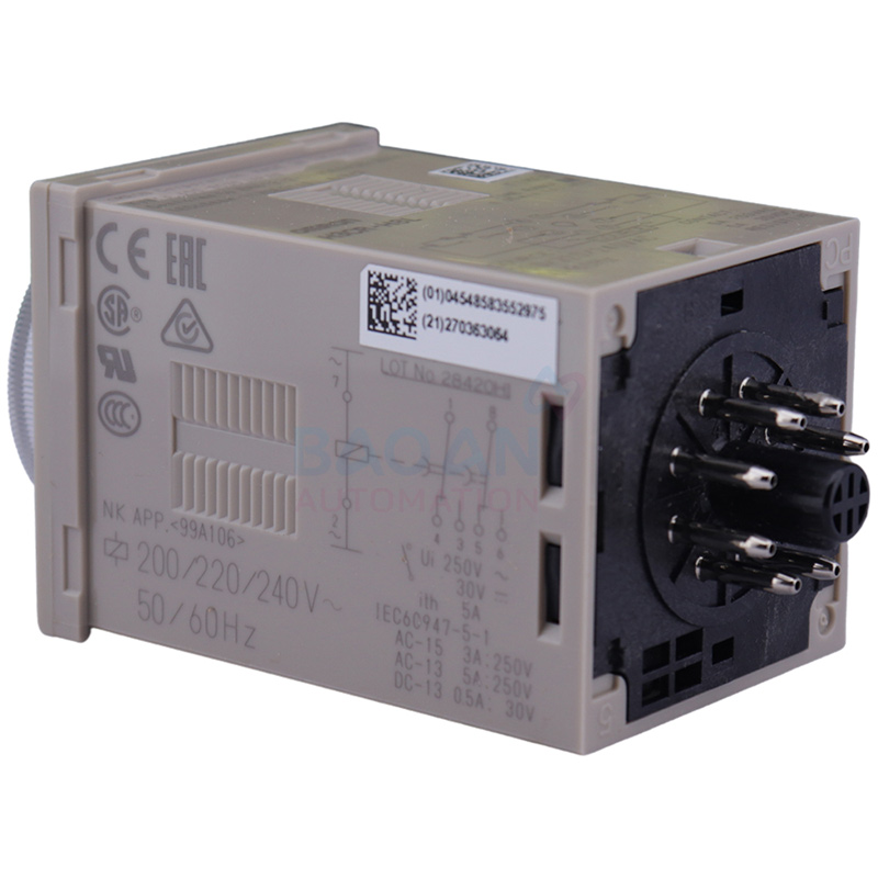 Solidstate power OFFdelay timer Omron H3CRH series H3CRH8RL AC100120 M