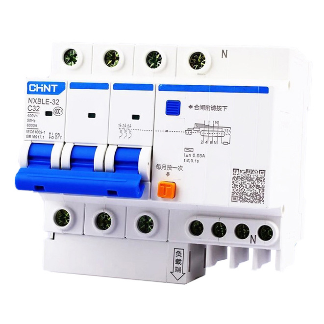 Residual current operated circuit breaker (RCBO) CHINT