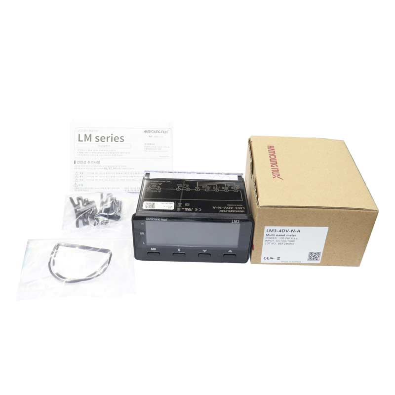 Đồng hồ đo đa năng màn LCD lắp tủ điện HANYOUNG