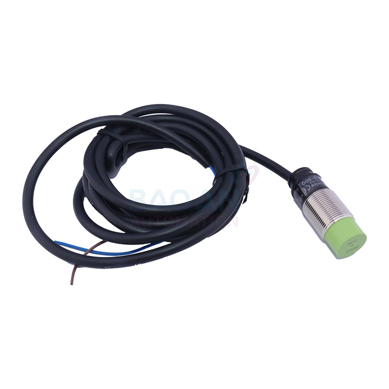 Cylindrical inductive proximity sensors cable type Autonics PR series ...