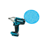 Máy khoan vặn vít dùng pin MAKITA