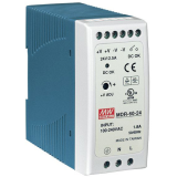 60W single output industrial DIN Rail power supply MEAN WELL
