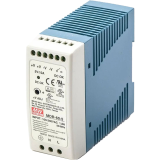 60W single output industrial DIN Rail power supply MEAN WELL