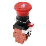 Emergency stop pushbutton switches OMRON