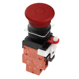 Emergency stop pushbutton switches OMRON