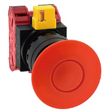 D22 Emergency stop switches (With removable contact block) IDEC