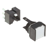 16-dia pushbutton Switch (Lighted/Non-Lighted) OMRON