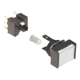 16-dia pushbutton Switch (Lighted/Non-Lighted) OMRON