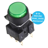 16-dia pushbutton Switch (Lighted/Non-Lighted) OMRON