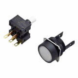 16-dia pushbutton Switch (Lighted/Non-Lighted) OMRON