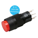 Nút nhấn loại có đèn và không đèn D12 OMRON