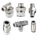 Metal one-touch fittings (Inch size, connection thread UNF, NPT) SMC