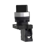 Ø22 mm plastic Selector switches with metallic-look ring SCHNEIDER