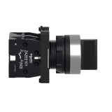 Ø22 mm plastic Selector switches with metallic-look ring SCHNEIDER