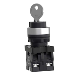 Ø22 mm plastic Selector switches with metallic-look ring SCHNEIDER