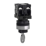 Ø22 mm plastic Selector switches with metallic-look ring SCHNEIDER